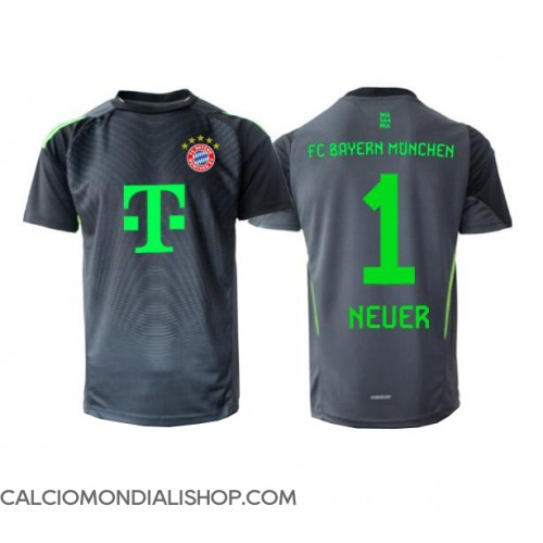 Maglie da calcio Bayern Munich Manuel Neuer #1 Portiere Seconda Maglia 2025-26 Manica Corta